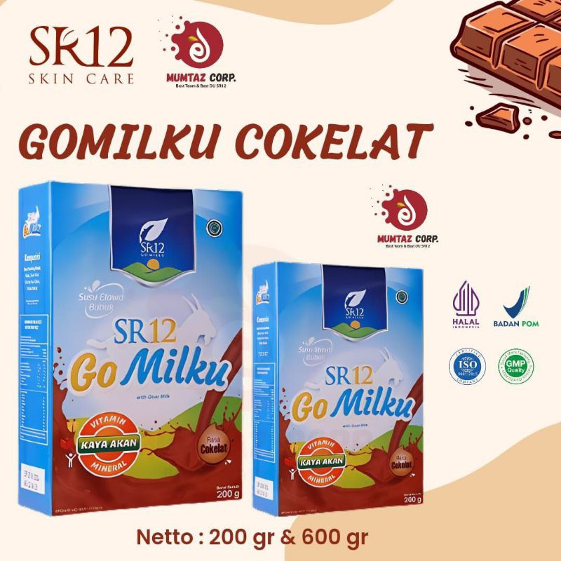 

GO MILKU SR12 HERBAL 200 gr dan 600 gr