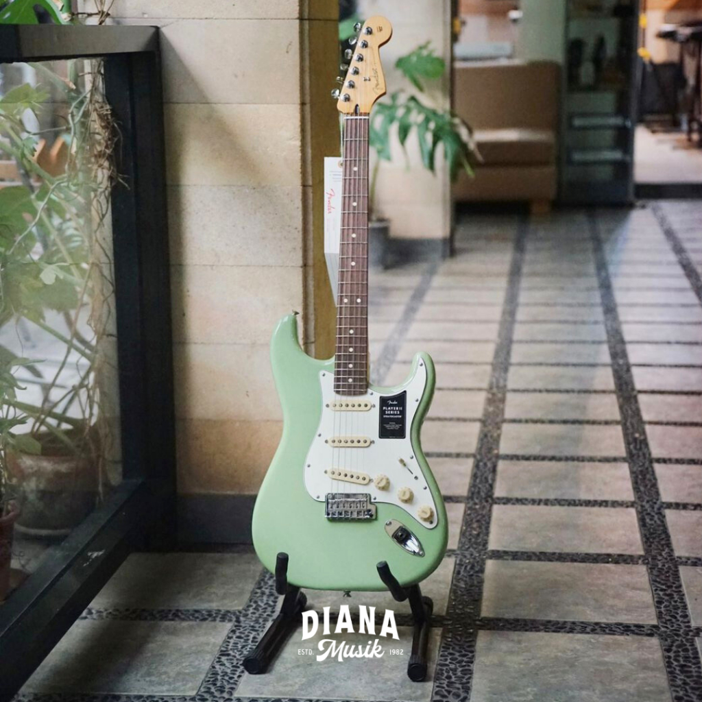 Gitar Elektrik Fender Player II Stratocaster, Rosewood FB, Birch Green