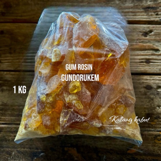 Gondorukem - Gum rosin - siongkah - 1 kg