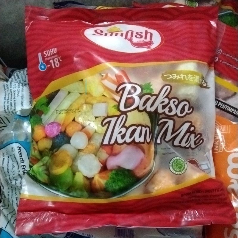 

sunfish bakso ikan mix 500gr