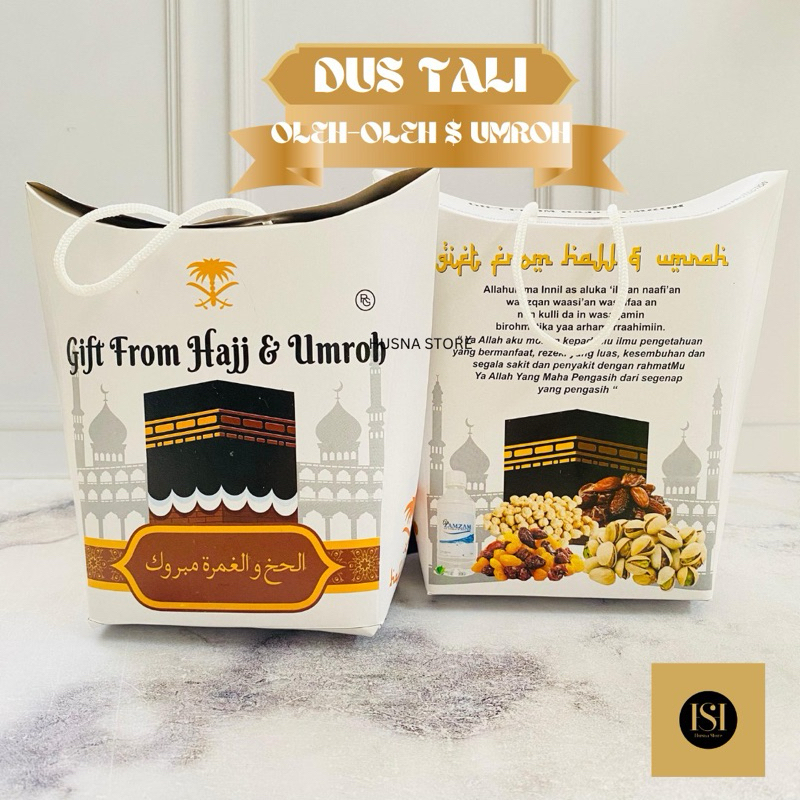 

kardus paper bag dus teng-teng dus tali dus oleh oleh haji dan umroh - putih H&U bestseller