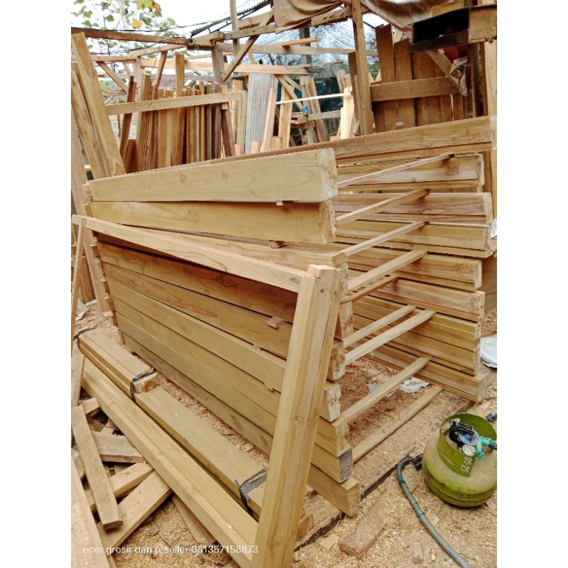 kusen kamar kusen jendela kusen gawang pintu kupu tarung jati minimalis