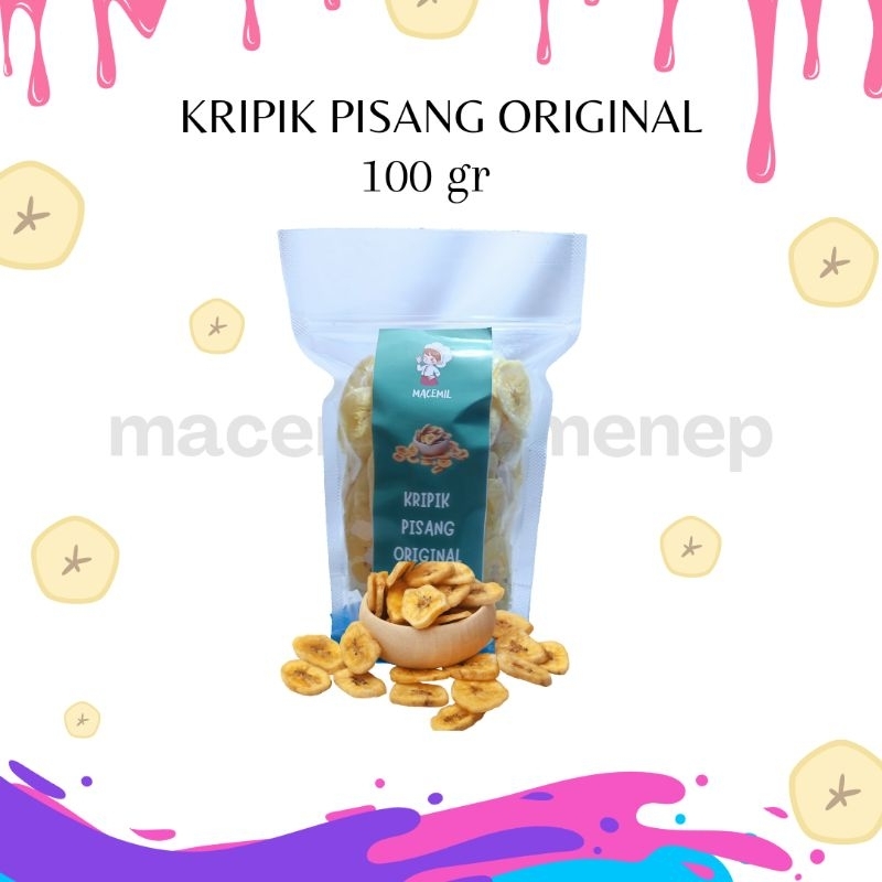 

PROMO!!!! MACEMIL Keripik Pisang ORIGINAL 750ml