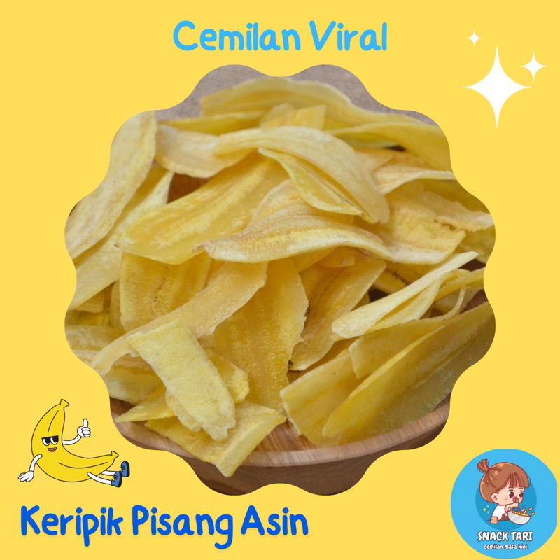 

Snack Tari ~ keripik Pisang Asin