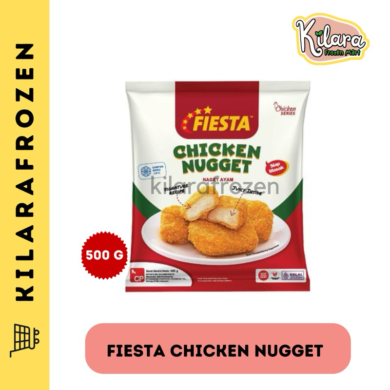 

FIESTA CHICKEN NUGGET 500G / NAGET AYAM