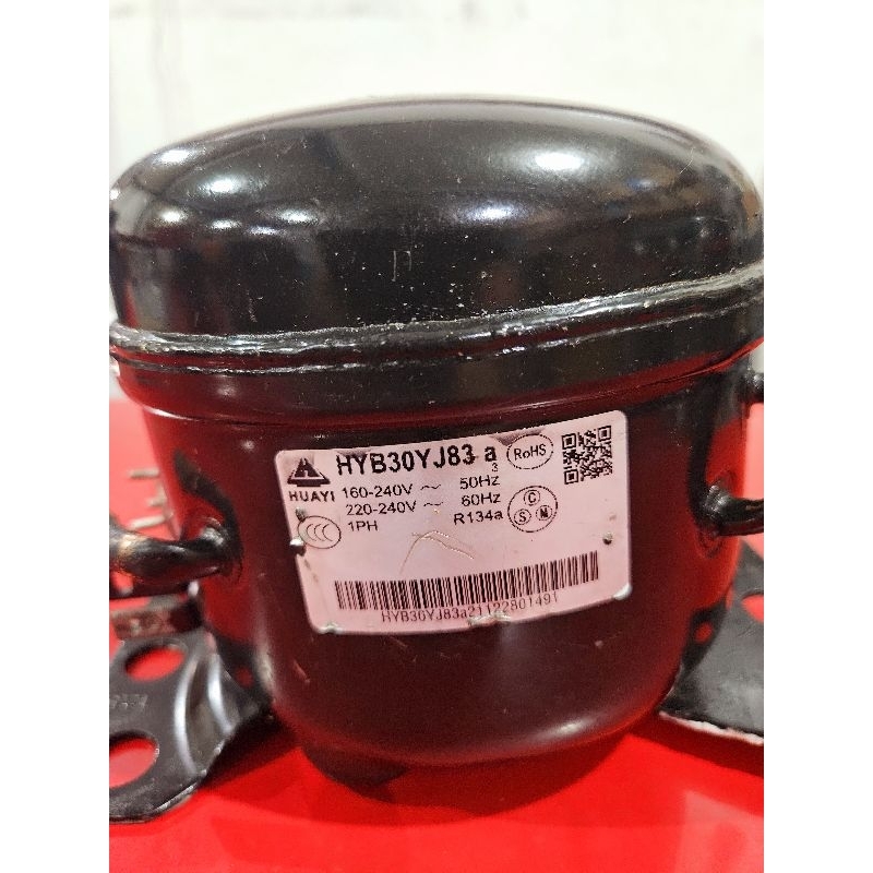 KOMPRESOR 1/8 PK KULKAS PINTU 1 HYB30YJ83 CABUTAN