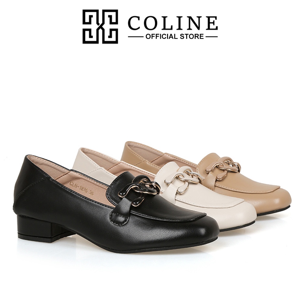 MURAHBANGET COLINE CLN1836 Sepatu Heels Wanita Hak Chuncky  Sepatu Hak Tahu Wanita C1212