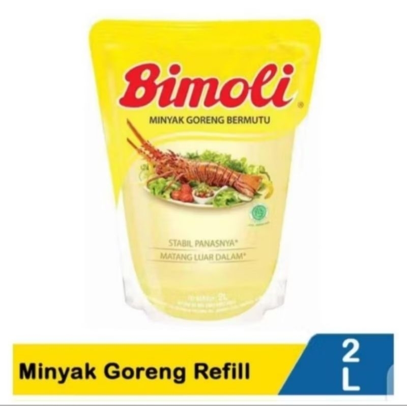 

Minyak goreng Bimoli kemasan 2liter