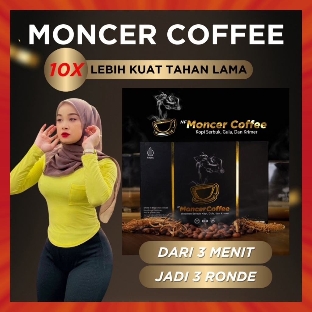 

[PROMO] Monceer Coffee Original I Kopi Mocer Penambah Stamina Kuat Pria Herbal Alami Tahan Lama Asli
