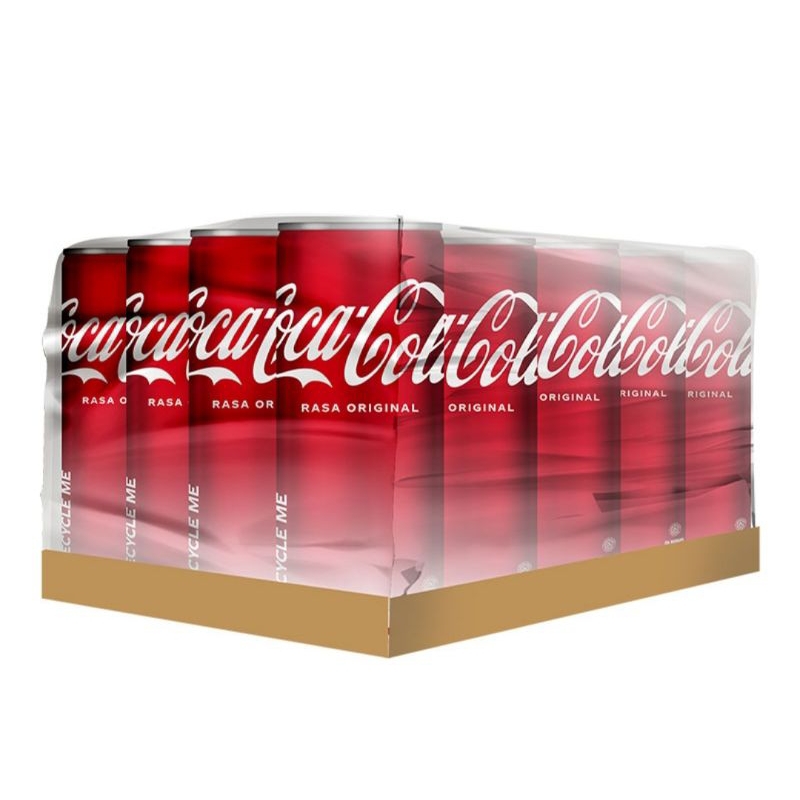 

Coca-Cola Original Minuman Soda Kaleng Karton 24 x 250ml