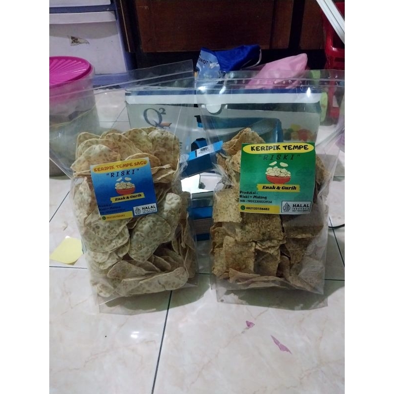 

keripik tempe sagu kemasan 75 gr/180 gr/400 gr