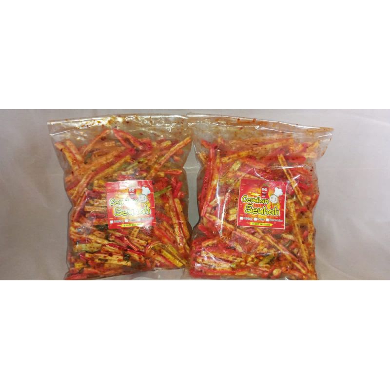 

Kerupuk BETON Pedas daun jeruuukkk, Terpedas, Termurahhhhhhh