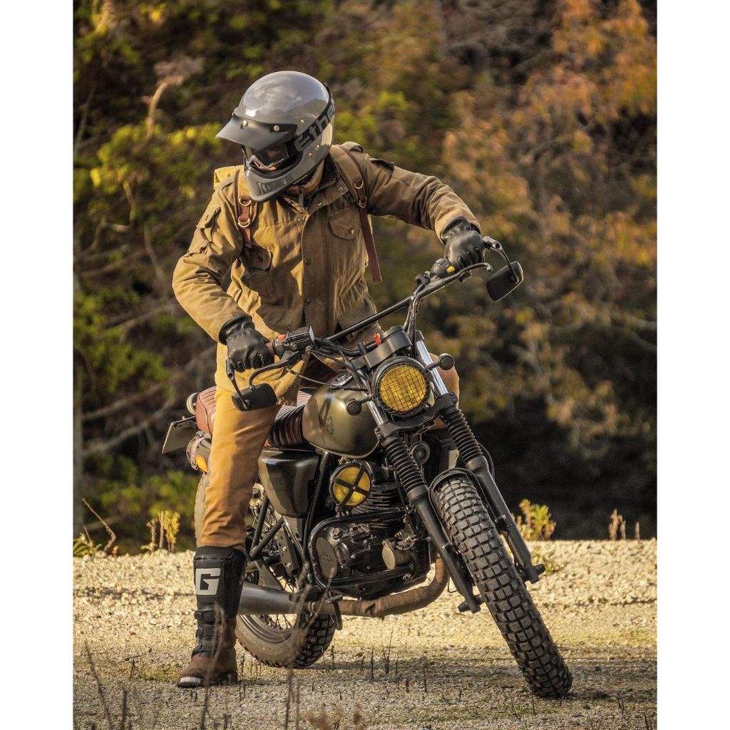 STANG TRACKER TRAIL CUSTOM UNTUK YAMAHA XSR155 KAWASAKI W175 SCORPIO UNIVERSAL MOTOR CUSTOM