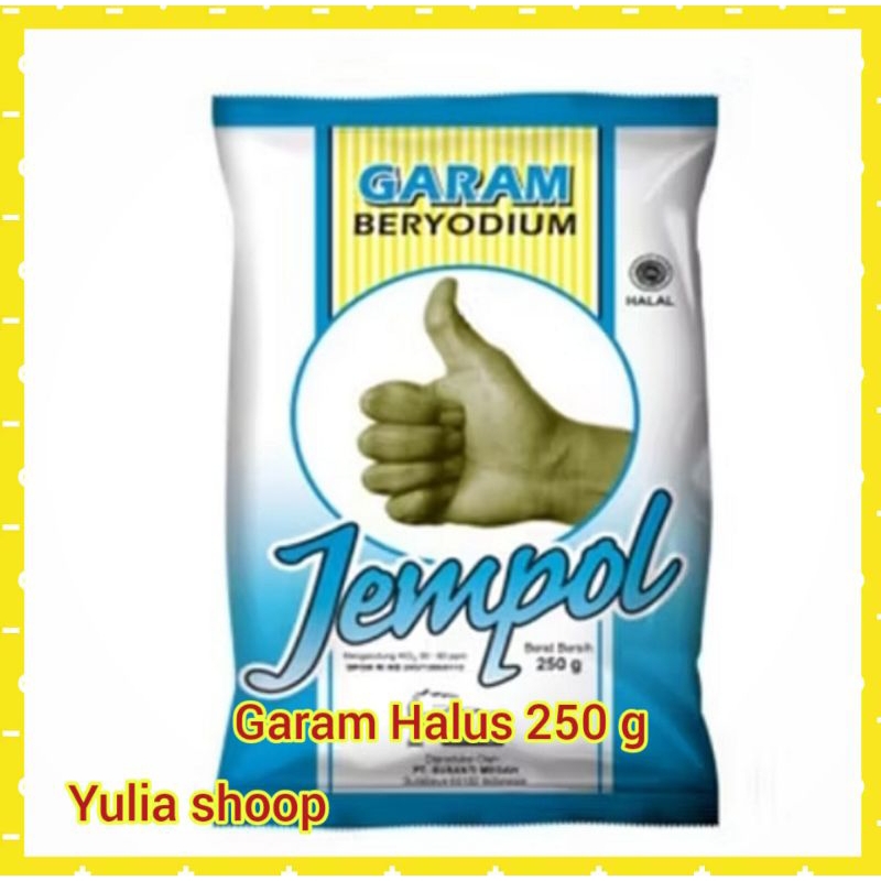 

Garam halus jempol 250 g ber yodium