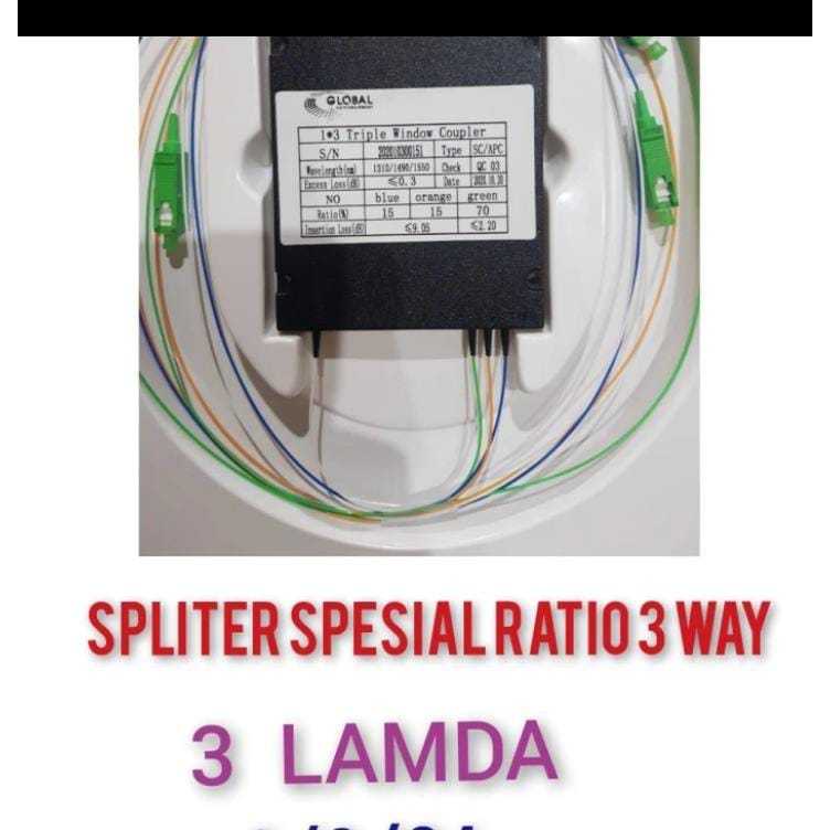 SPLITER RATIO SPECIAL 3 WAY