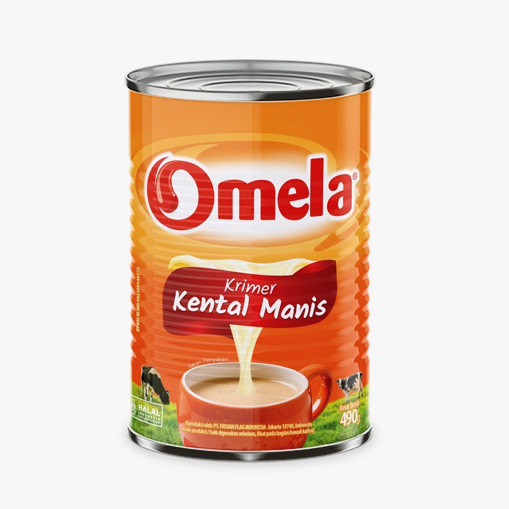 

FRISIAN FLAG BENDERA OMELA KRIMER KENTAL MANIS 490GR X 1 DALAM KALENG