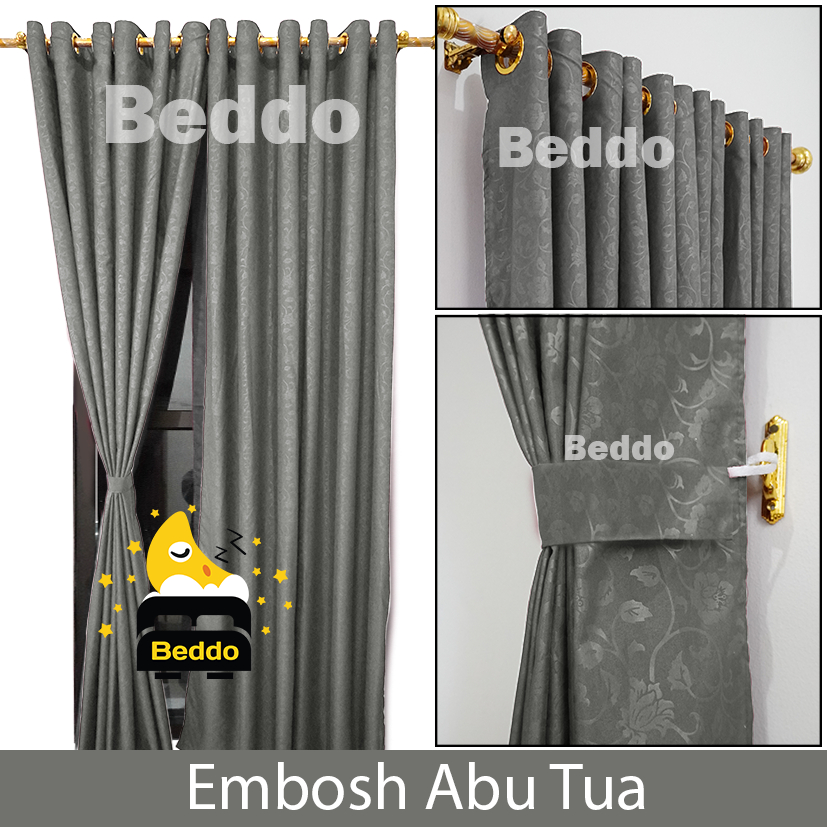 GORDEN  MINIMALIS  GORDEN JENDELA DAN PINTU MOTIF POLOS EMBOS