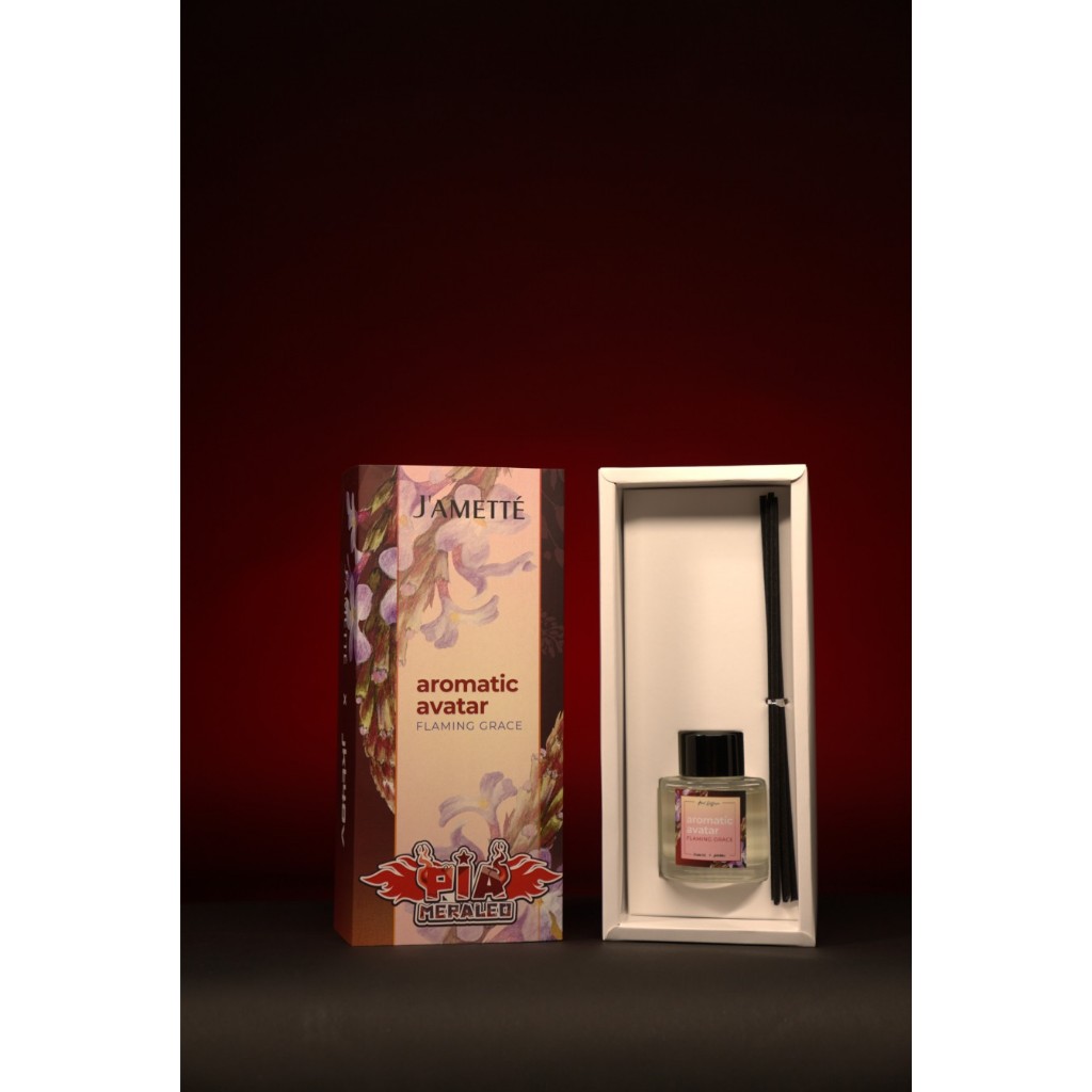 Jamette x JKT48V Pia Meraleo - Flaming Grace Reed Diffuser 50ml (Collaboration Edition)