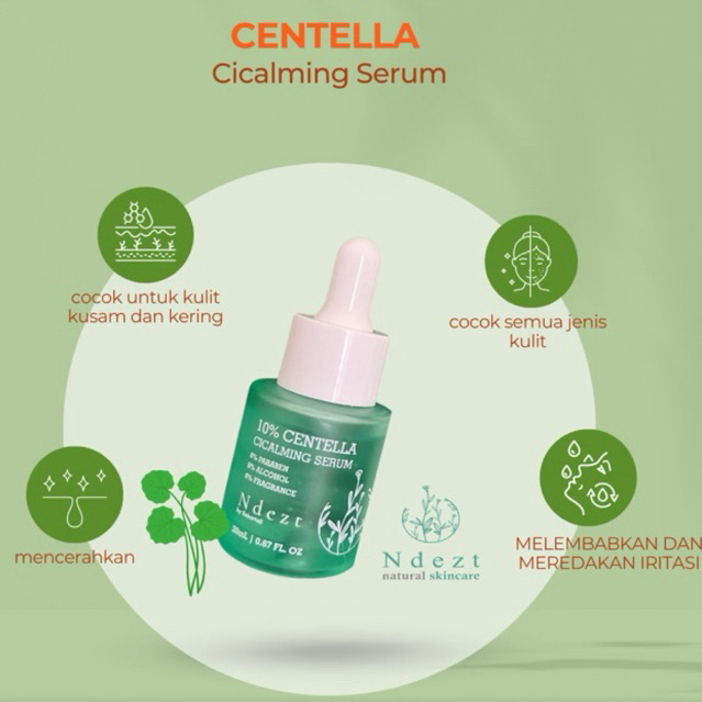 Ndezt Serum  || centella cicalming serum