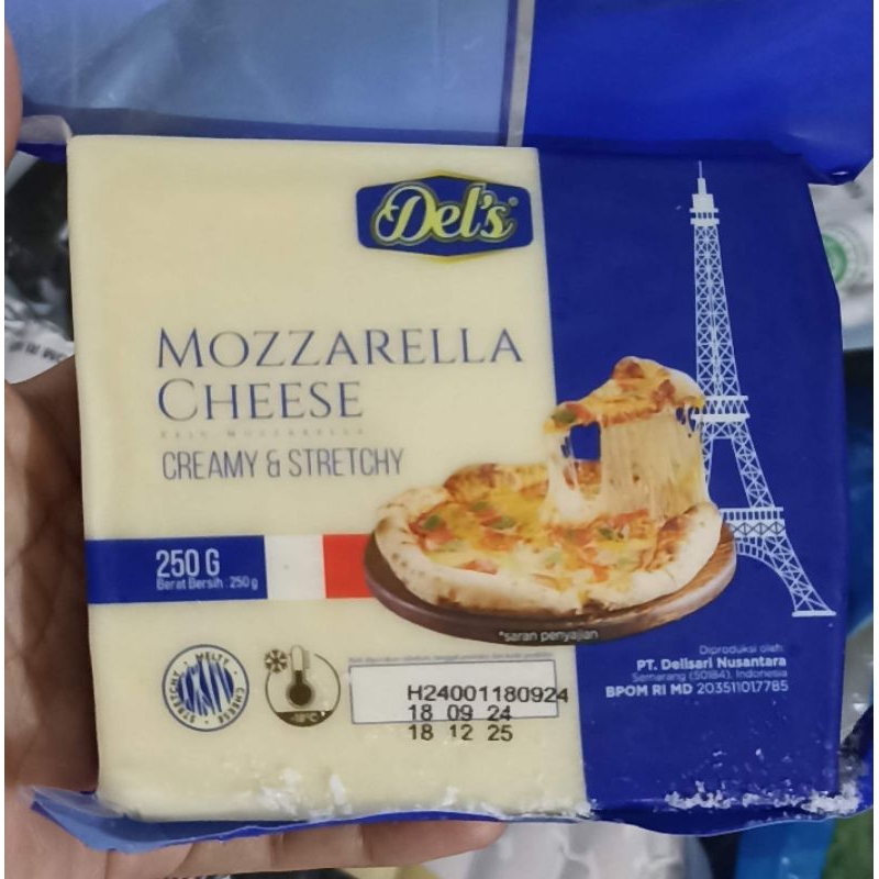 

Keju mozarella dels 250gr