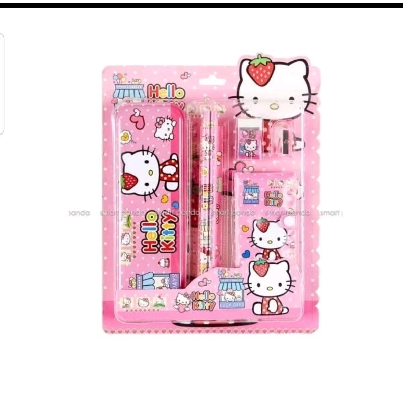 

Study set / Paket Alat Tulis Set Hello Kitty ZC-8840