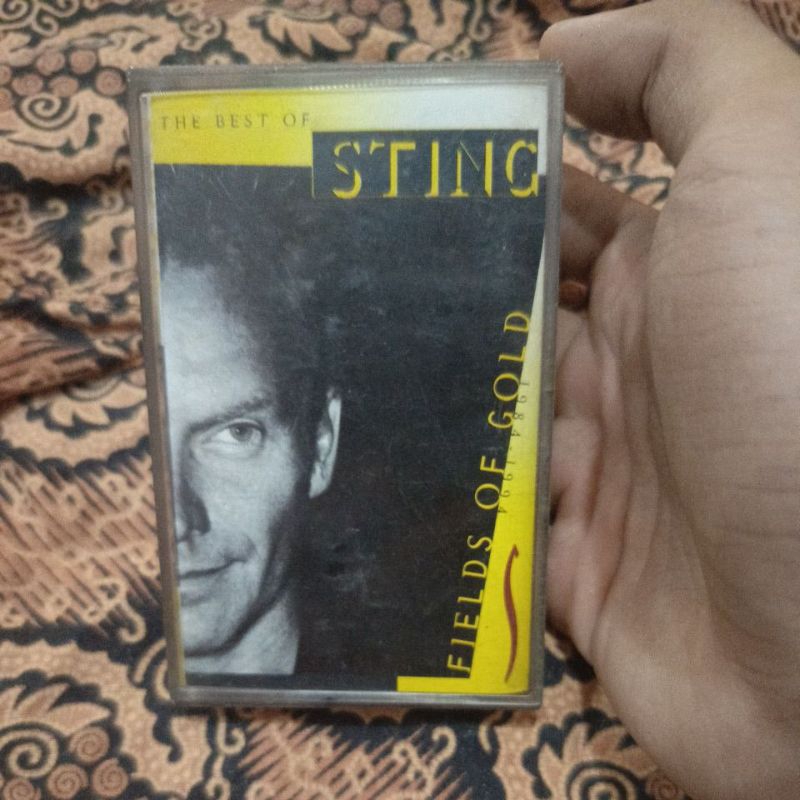 Kaset Pita The Best Of Sting Fields Of Gold Original
