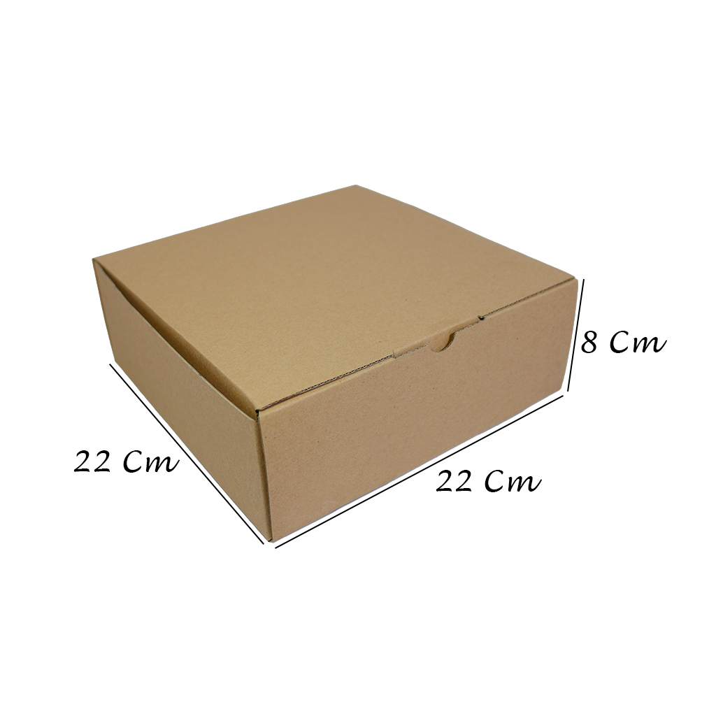 

Kardus karton model lock atas uk. 22x22x8 cm...Die Cut untuk kotak Aksesoris, Kotak kue