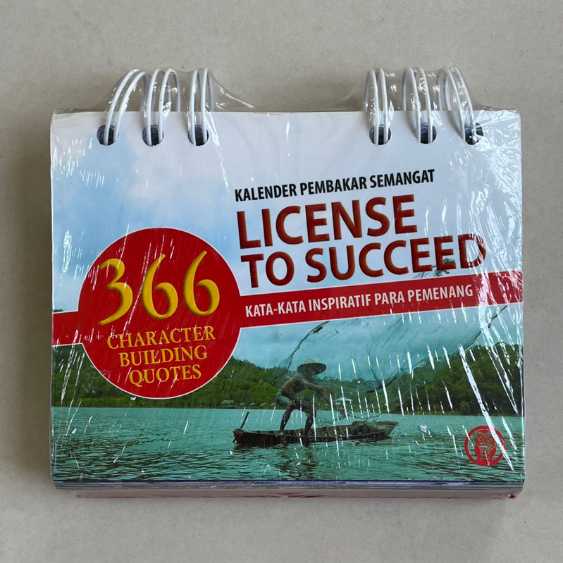 Buku ORI | 366 Character Building Quotes ~ Licence to Succeed ~ Kalender Pembakar Semangat ~ Kata Ka