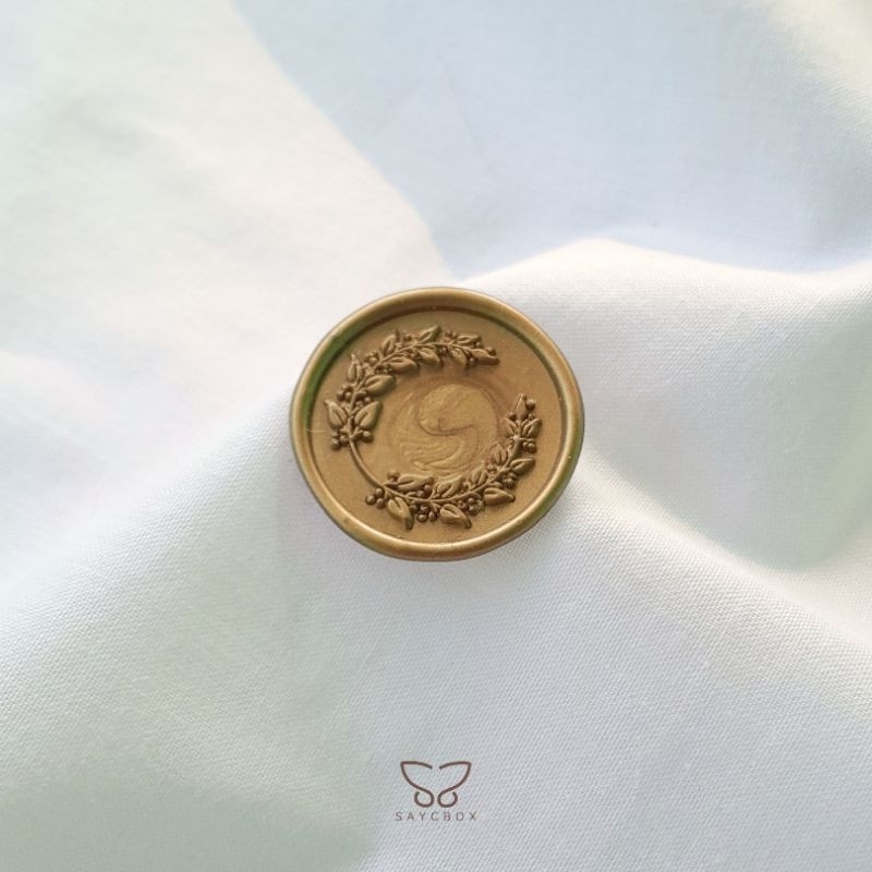 

Seal wax koin stempel instant lilin wax seal segel undangan vintage