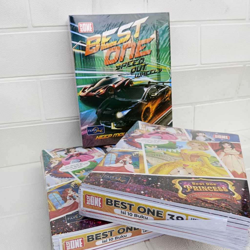 

(1Pack=10Buku) Buku Tulis Best One Isi 38 Lembar