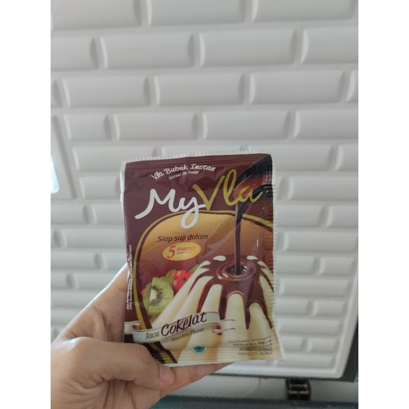 

My Vla nutrijel Vla Bubuk instan rasa Coklat uk 60 gr