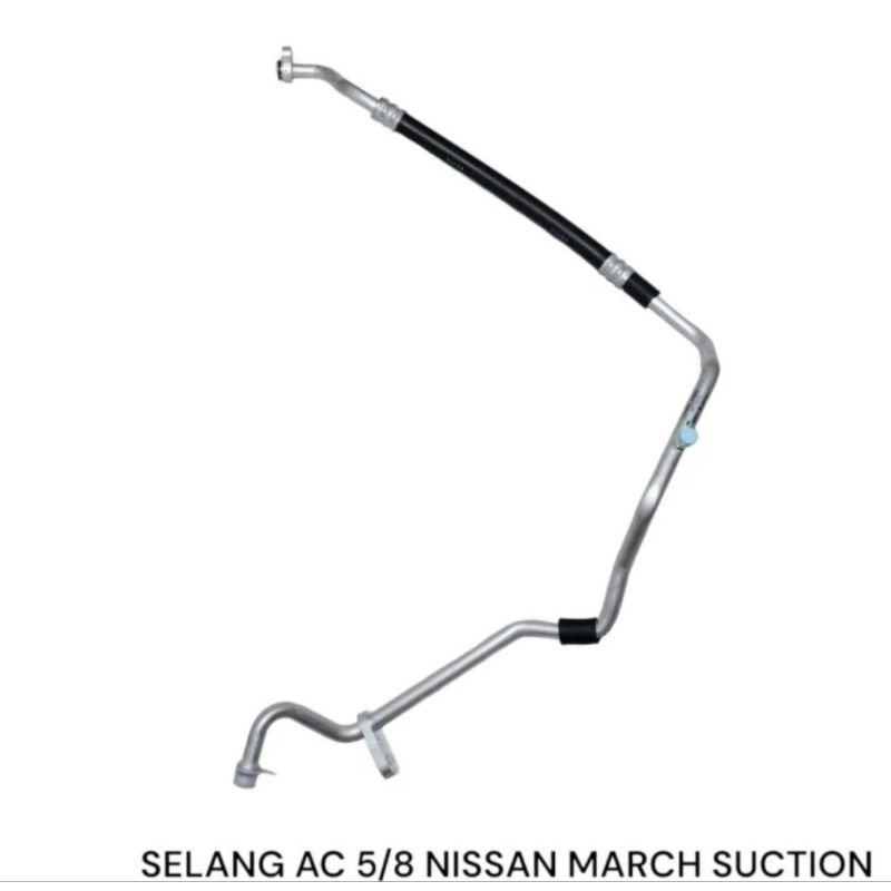 Selang AC 5/8 Nissan March Suction Pipa L Asli Sanden