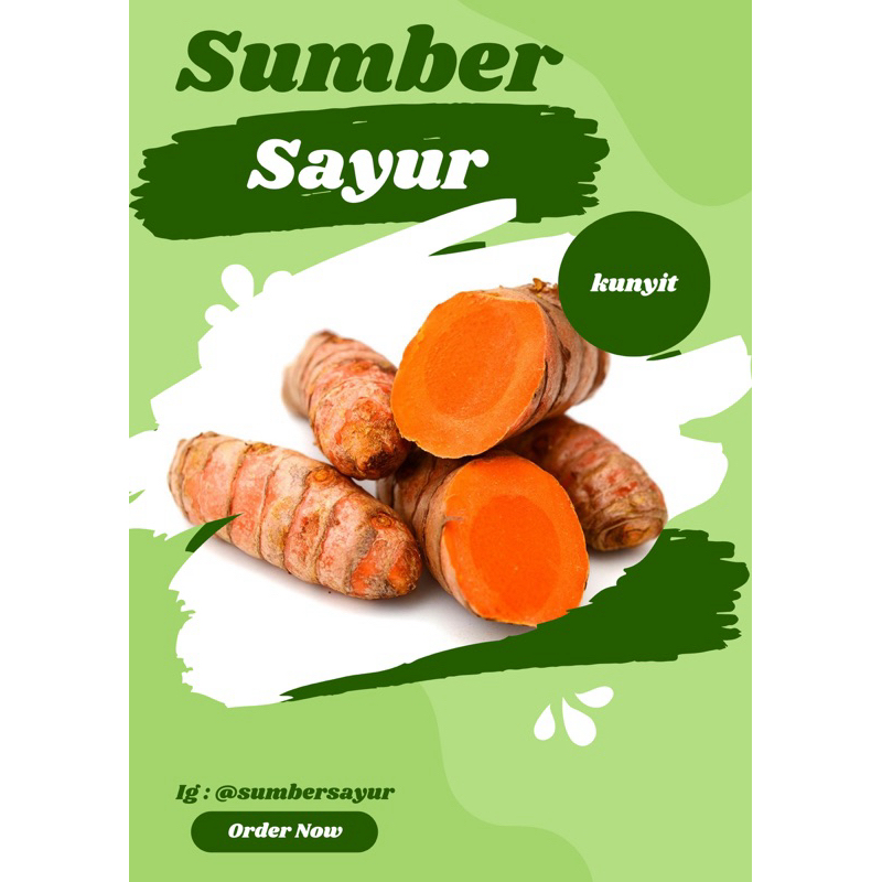 

kunyit sayur segar makassar