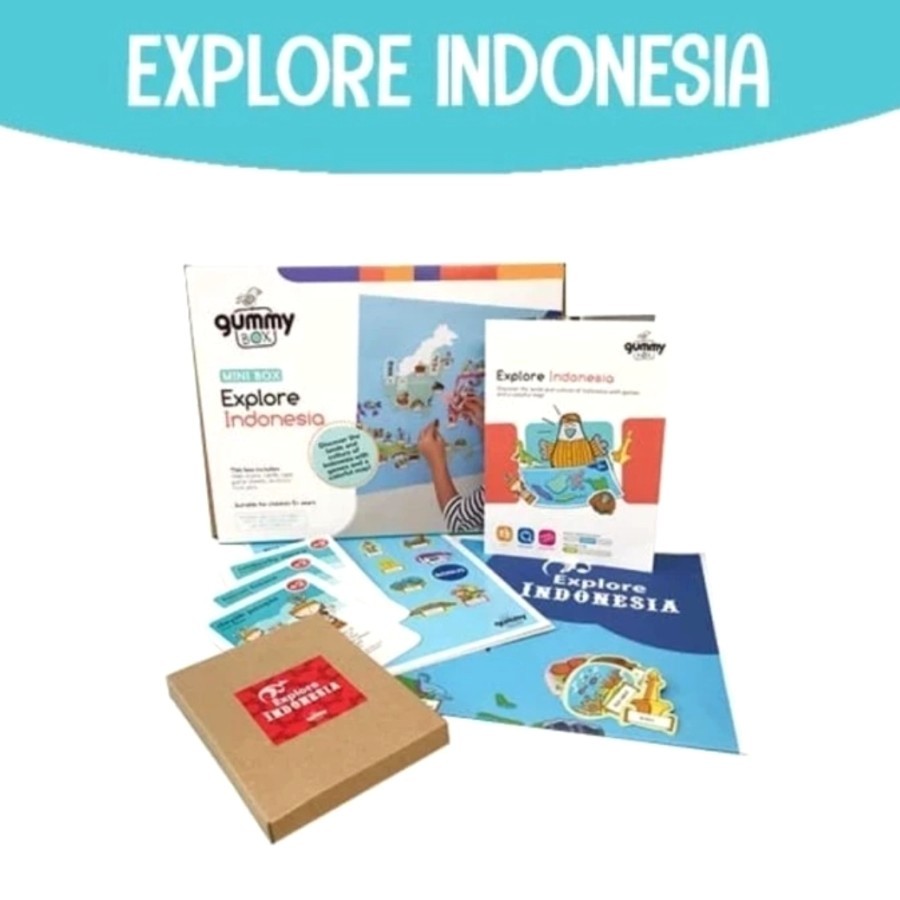 

GUMMY MINI BOX EXPLORE INDONESIA - Mainan Edukasi Anak