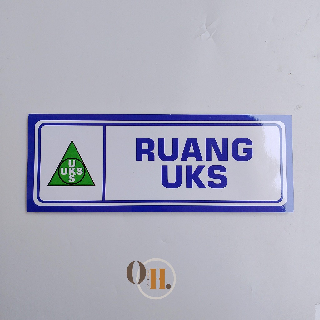 

Stiker Ruang UKS - Usaha Kesehatan Sekolah - Trias UKS - Stiker Vinyl