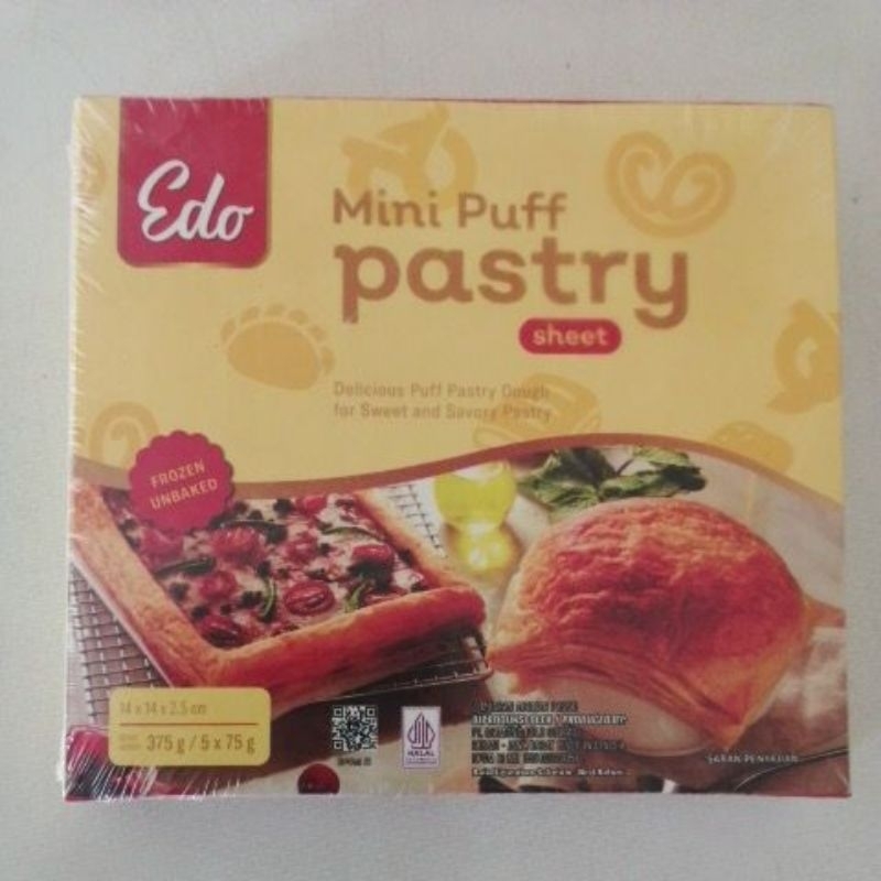 

Edo Mini Puff Pastry sheet 375gr