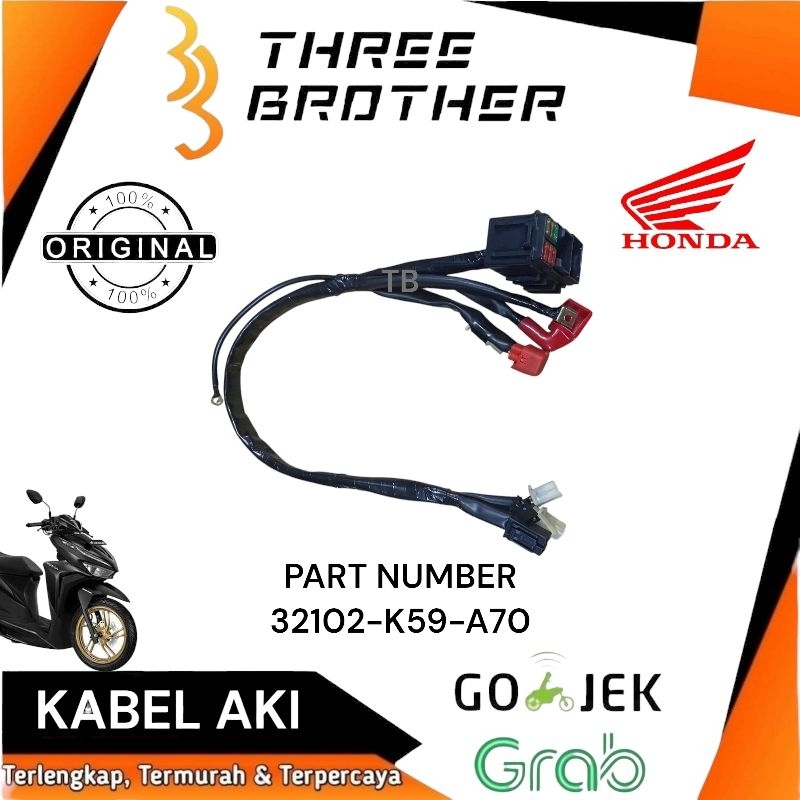 Kabel aki rumah sekering sekring fuse box Vario 125 150 all new 2018 original