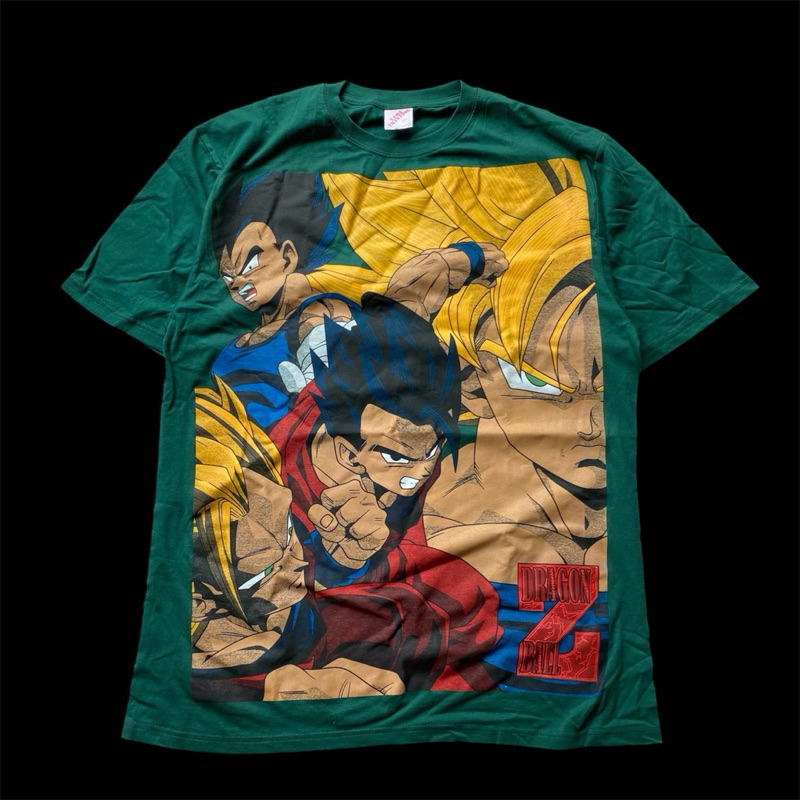 YAMA THANATOS DRAGON BALL Z BOOTLEG TEE GREEN