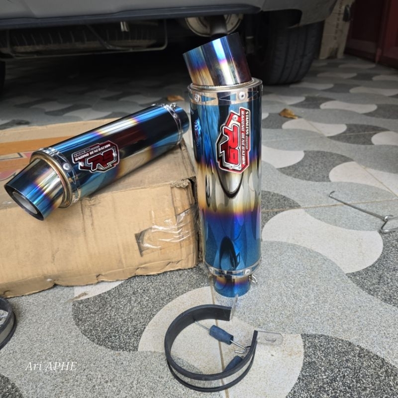 slincer silincer knalpot R9 NEW MUGELLO NG original