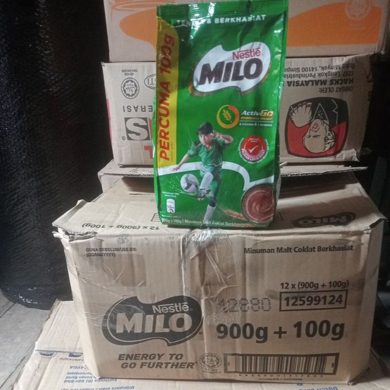 

Milo 900g + 100g ORI Malaysia / dus