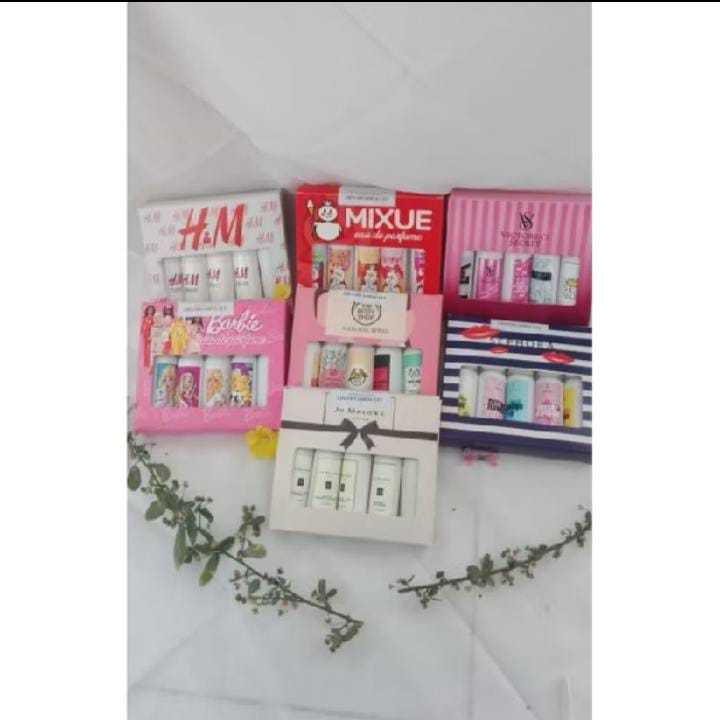 Parfum brended 5in1 Box gift set trevel size 30ml parfum branded Zara parfum mixue