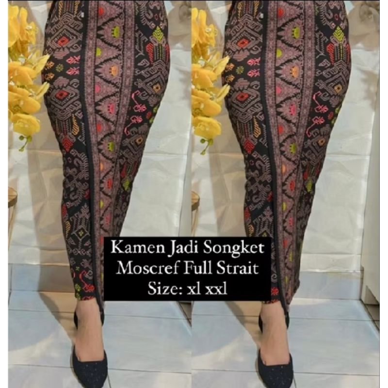 Bawahan / Atasan Kebaya bali / Kamen Jadi / Kebaya Katun Wanita / Kamen Bali Motif Batik Songket / K
