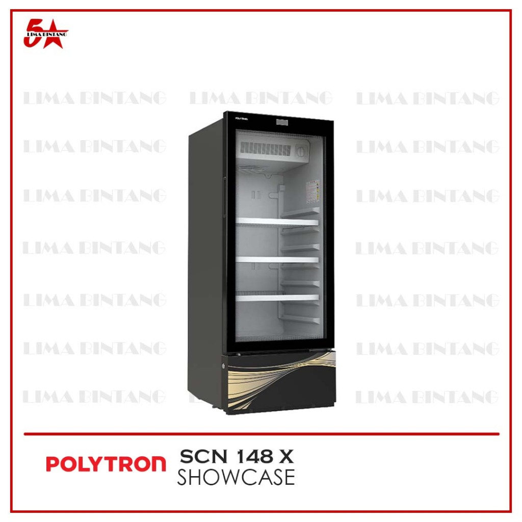 SHOWCASE COOLER 173 L POLYTRON SCN 148X SCN 148 X NO FROST