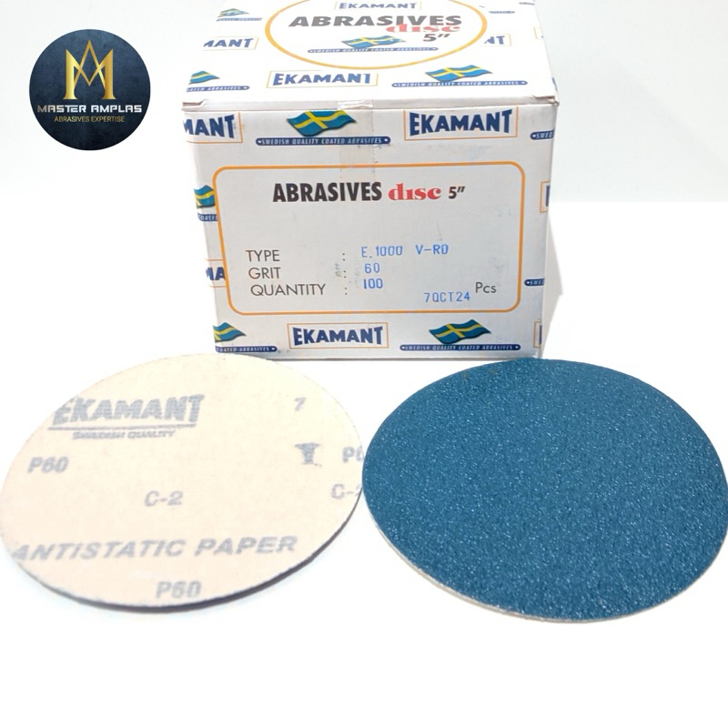 amplas bulat 5 inch ekamant/amplas tempel