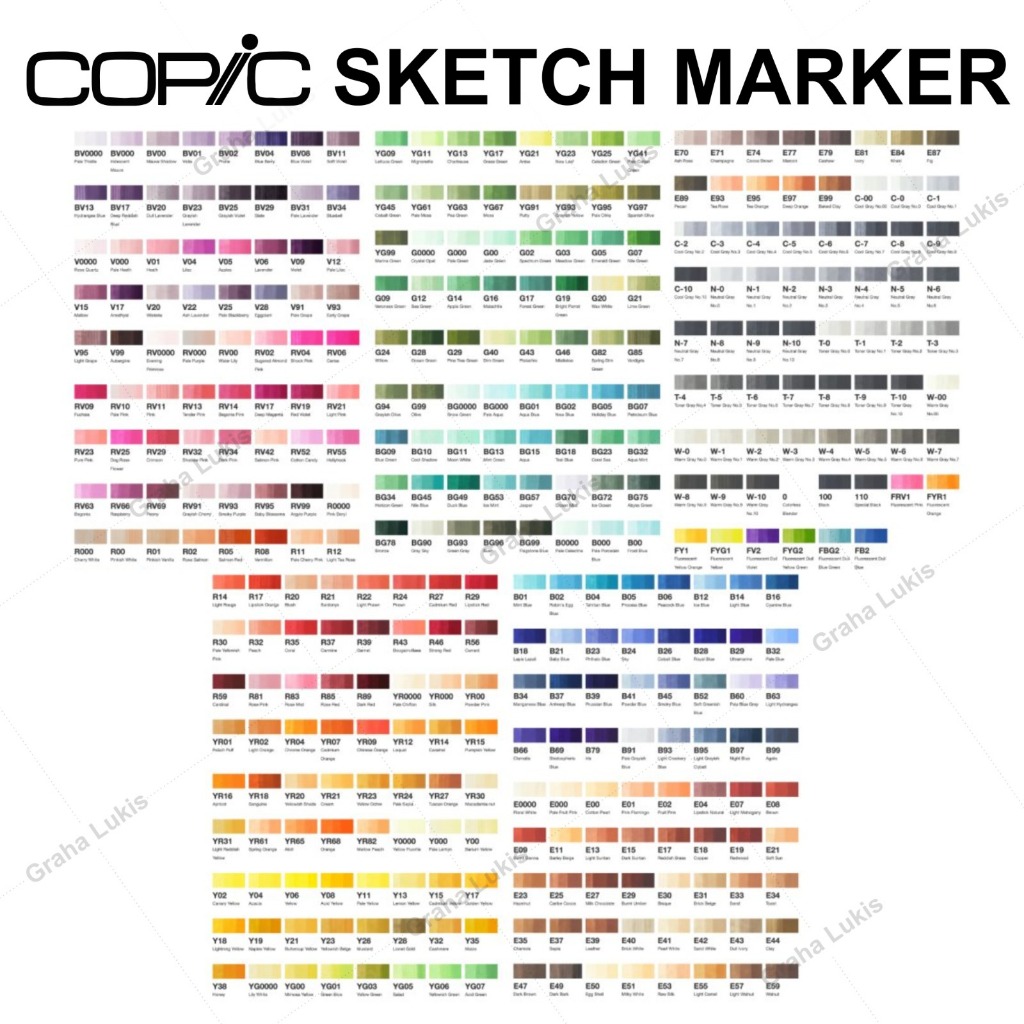 

H7Y COPIC SKETCH MARKER VARIAN RV - RED VIOLET