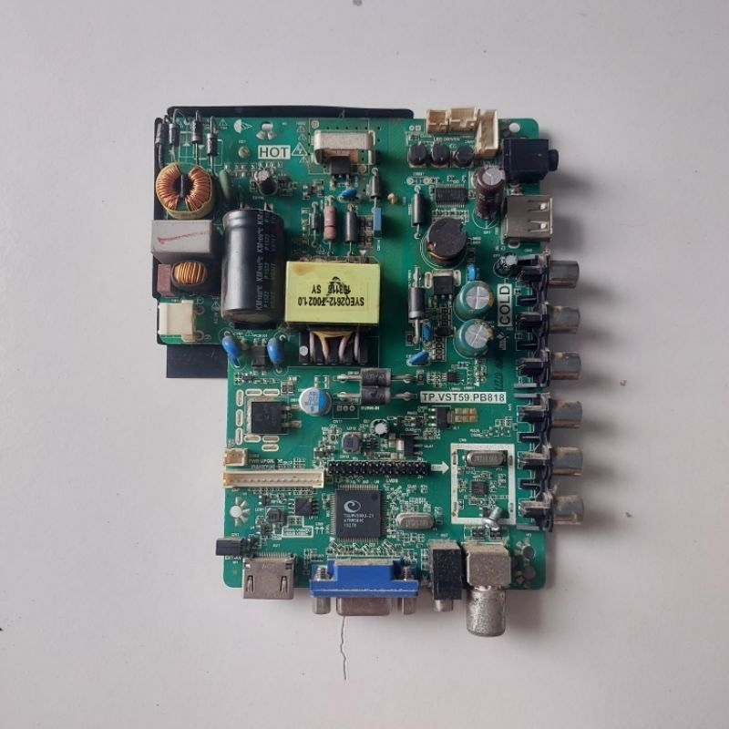 MB - MAINBOARD TV LED AKARI LE-32P58 - LE 32P58 - 32P58 - 32M88 - LE-32M88