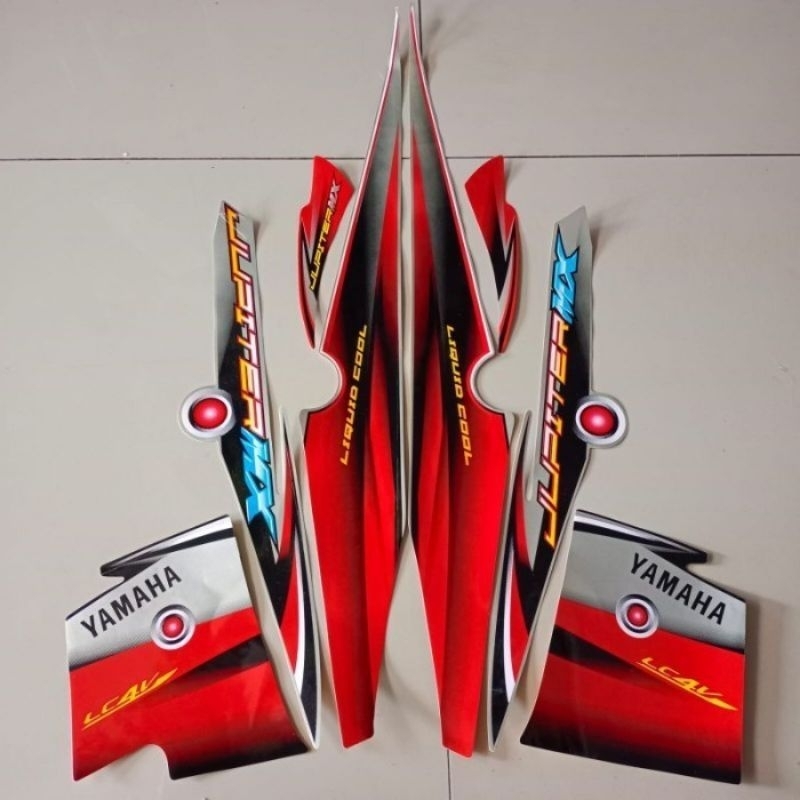 Striping Stiker Body Jupiter Mx Old 135 2005 2006 Standar Striping Yamaha Jupiter Mx 135 Tahun 2005 