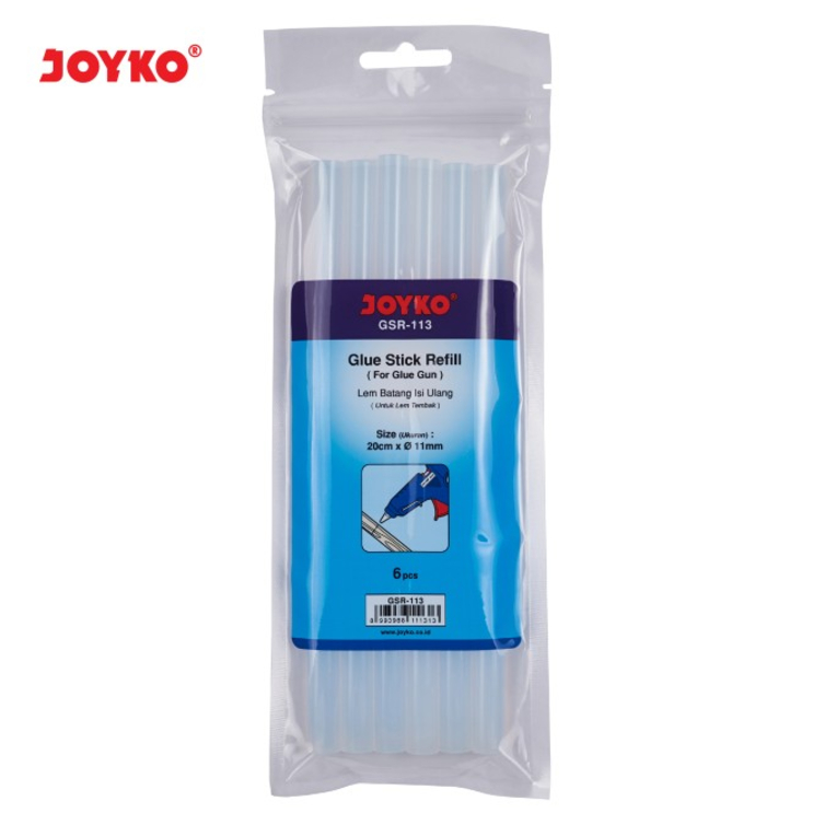 

Glue Stick Refill Lem Bakar Isi Lem Tembak Joyko Gsr-113 1 Set 6 Pcs