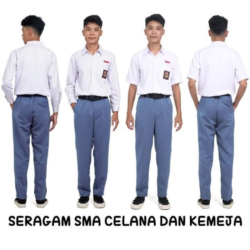 Seragam sekolah SMA laki laki / BOLUM seragam SMA laki laki