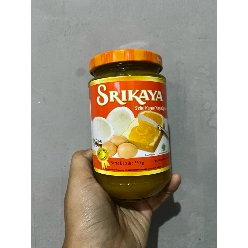

SELAI SRIKAYA KAYA SPREAD 350GR